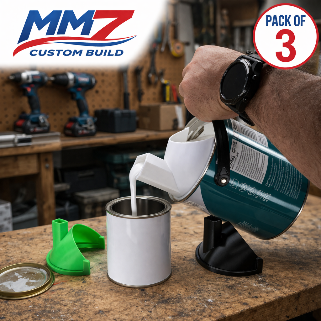 No-Drip Paint Pouring Spout Lid (Fits Metal & Plastic Tins)
