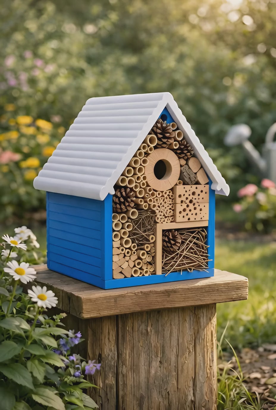 Outdoor Insect Hotel – Weatherproof Hanging Garden Hotel